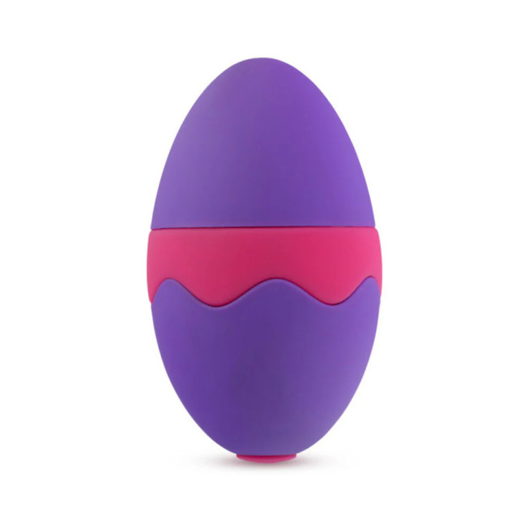 Aria Flutter Tongue Rechargeable Silicone Flicking Vibrator, Purple