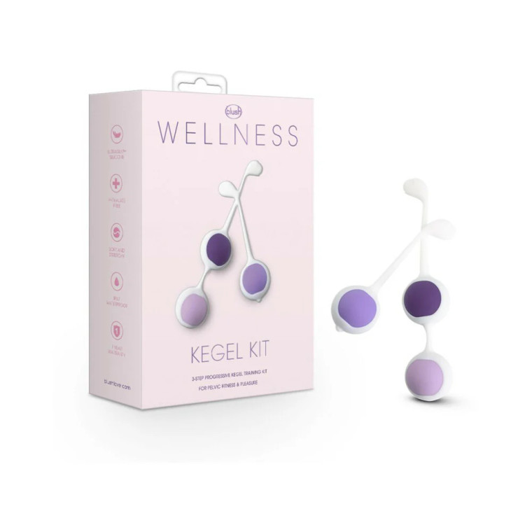 Blush Wellness Kegel Training Kit, Purple