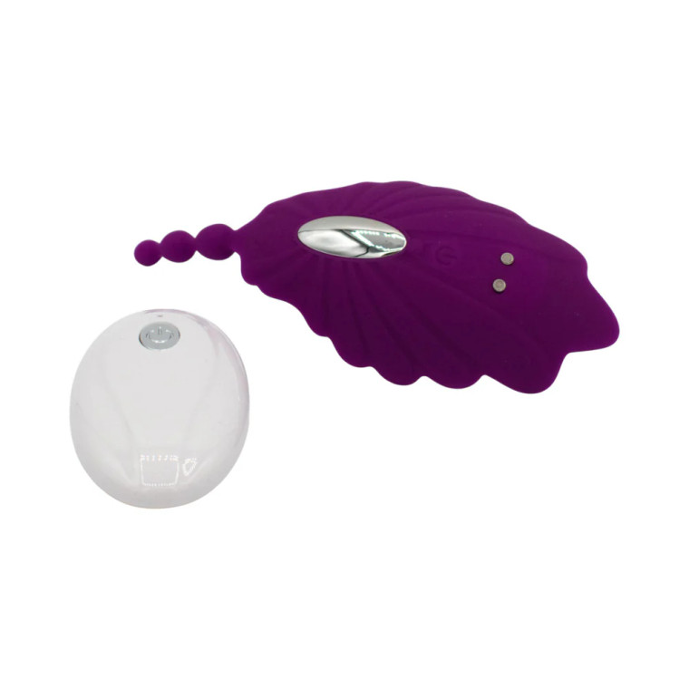 Natalie's Toy Box Shell Yeah! Remote Controlled Wearable Panty Vibrator