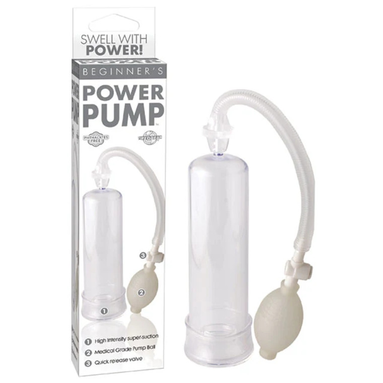 Pipedream Beginner's Power Pump, Clear