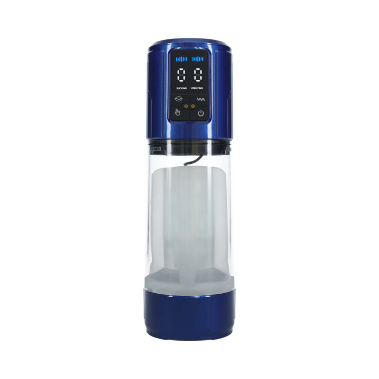 Pumped UltraLift Automatic Masturbator Pump, Metallic Blue