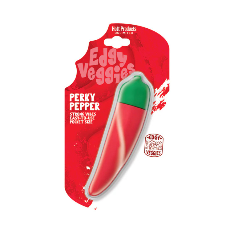 Edgy Veggies Perky Pepper Mini Vibrator