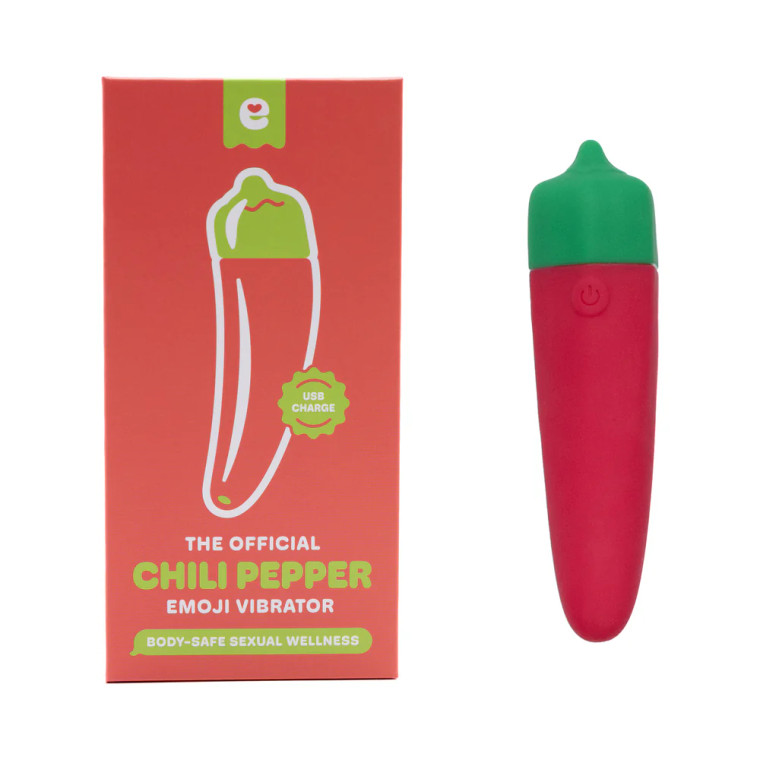 Emojibator The Official Chili Pepper Emoji Vibrator