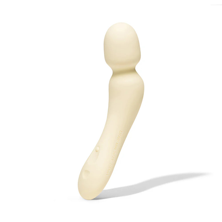 Dame Min Mini Wand Vibrator, Butter
