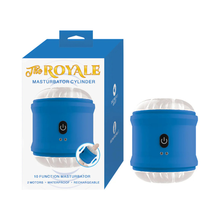 The Royale Masturbator Cylinder, Blue