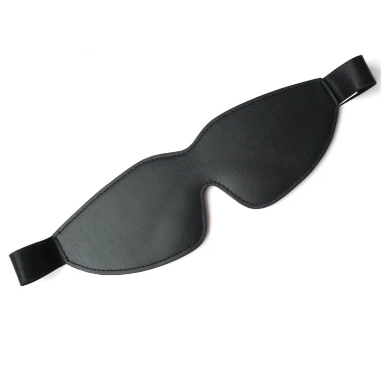 KinkLab Padded Blindfold, Black