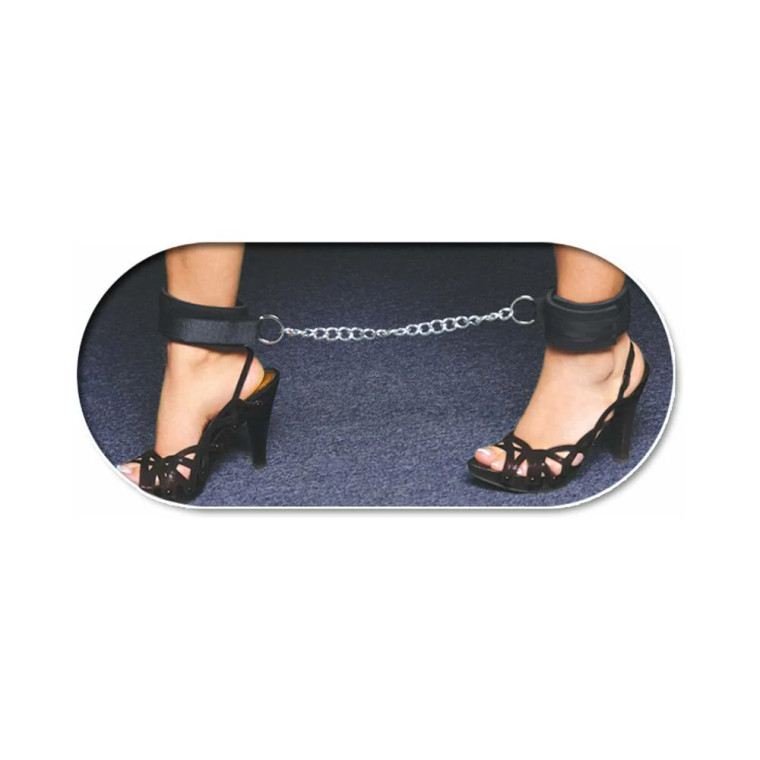 Fetish Fantasy Series Adjustable Universal Wrist & Ankle Cuffs, Black