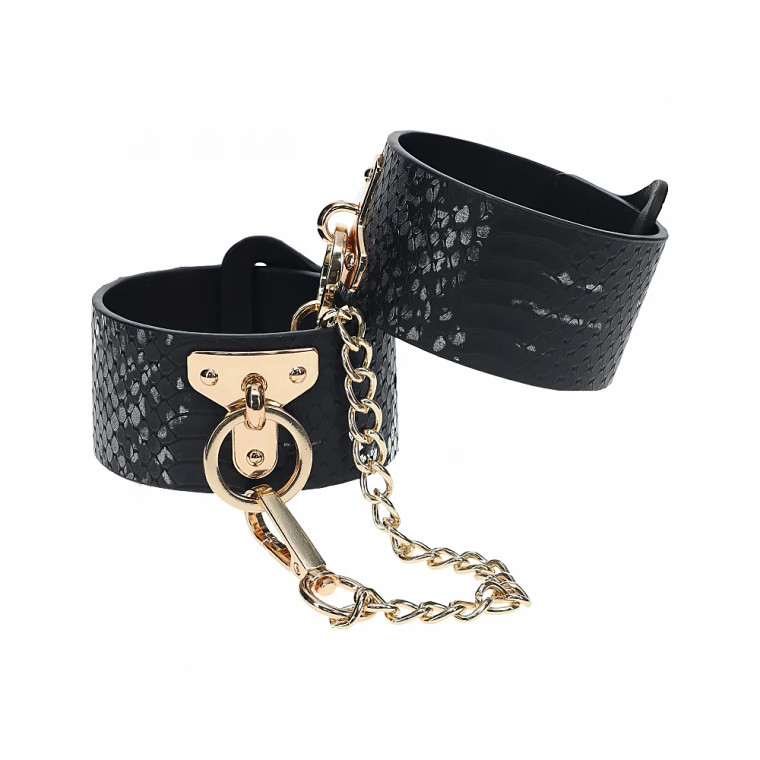 Ouch! International Florence Collection Handcuffs, Black