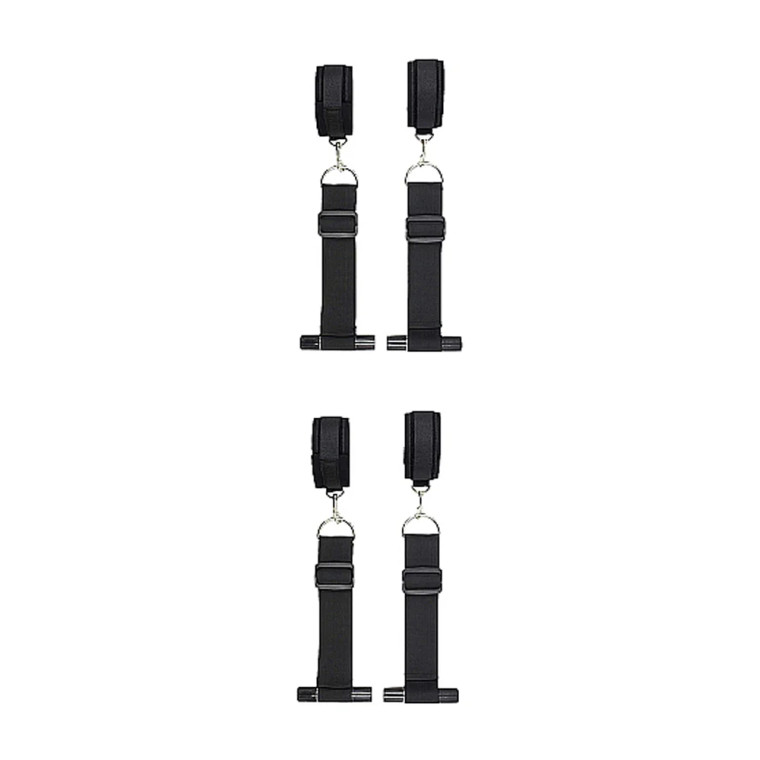 Ouch! Black & White Door Restraint Kit