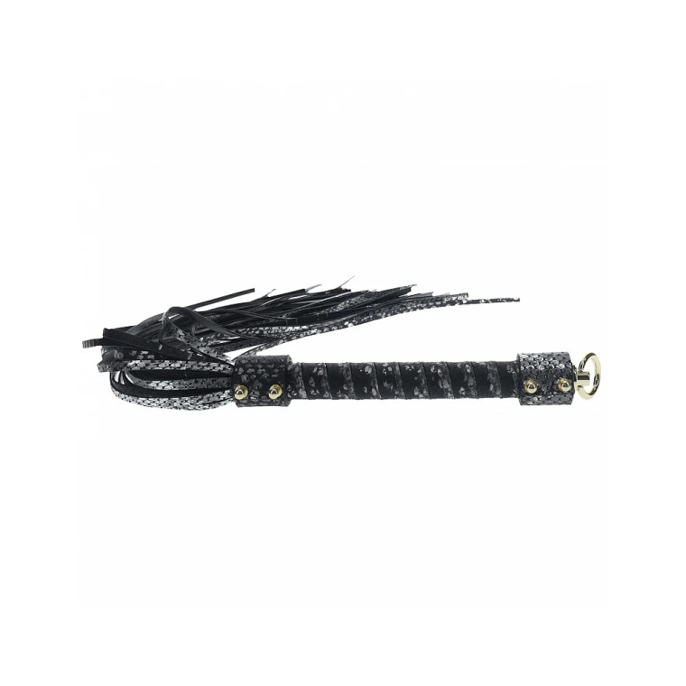 Ouch! International Florence Collection Flogger, Black