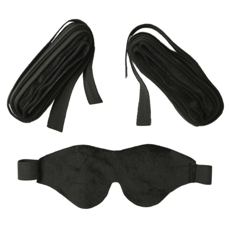 Sportsheets Sex & Mischief Our First Bondage Kit, Black
