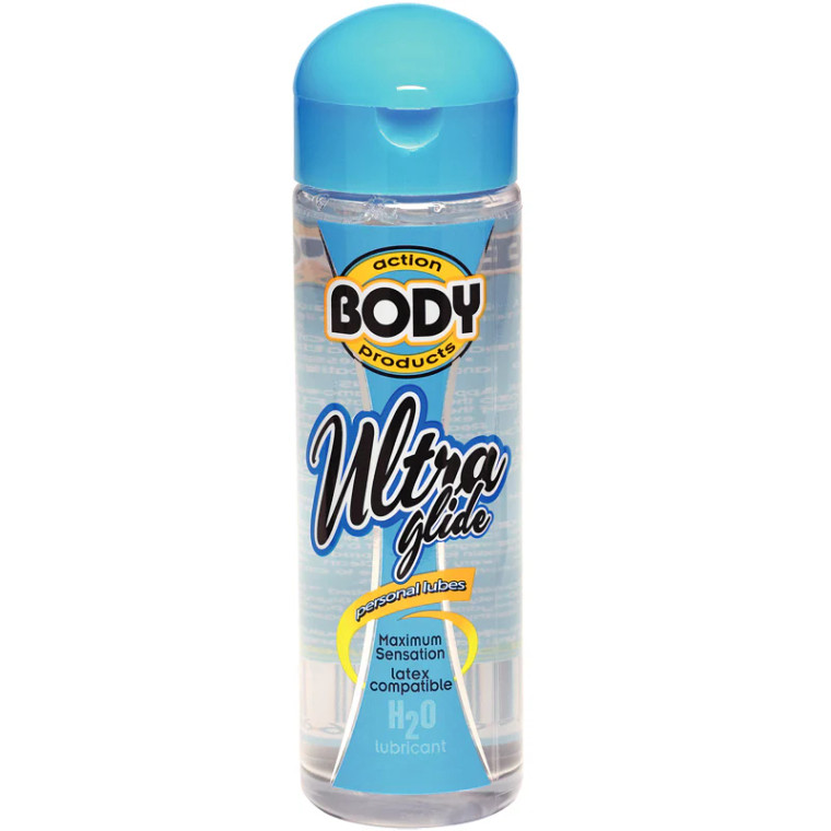 Body Action Ultra Glide Water Based Lubricant, 2.2 oz.