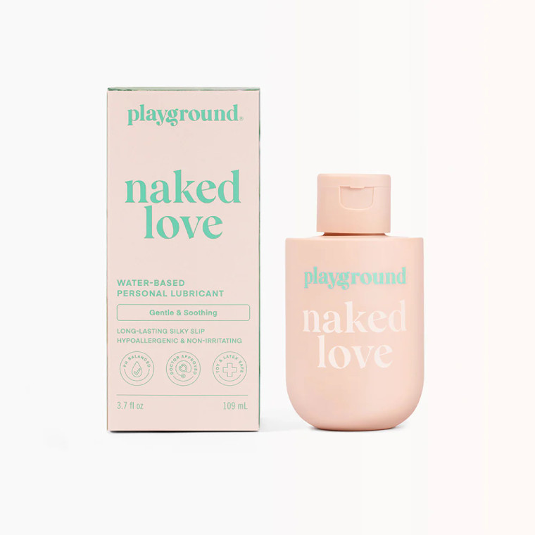 Playground Naked Love Water-Based Personal Lubricant, 3.7 oz.