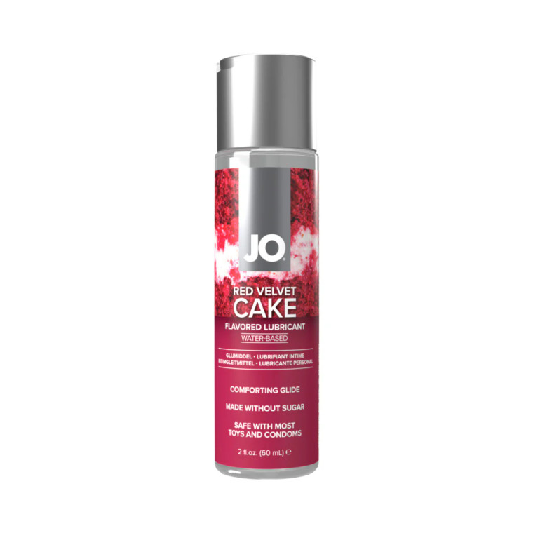 JO Red Velvet Cake Flavored Water-Based Lubricant, 2 oz.