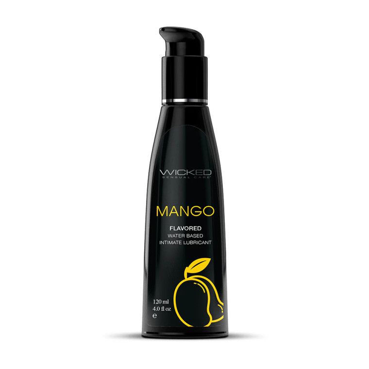 Wicked Aqua Mango Water-Based Lubricant, 4 oz.