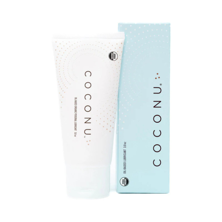 Coconu Oil-Based Organic Personal Lubricant, 3 oz.