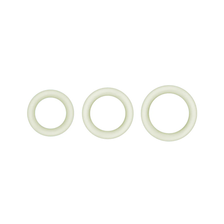 Firefly Halo Cock Ring, 1.97 Inch, Clear