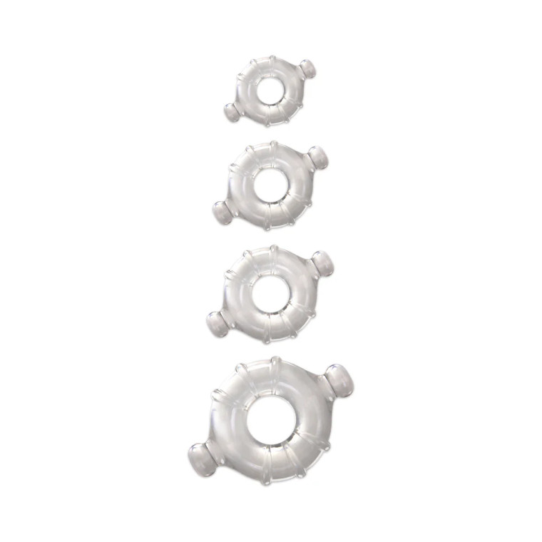 Renegade Vitality Rings 4-Pack, Clear