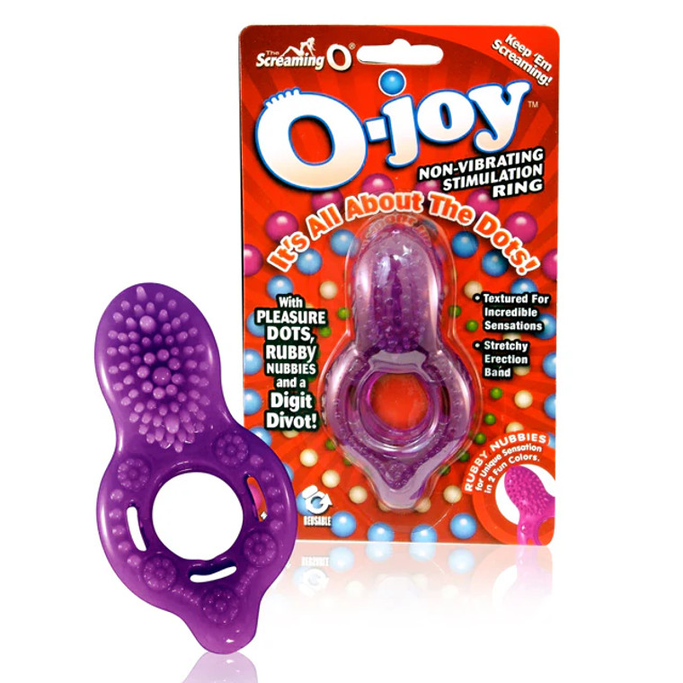 Screaming O O-joy Cock Ring, Purple