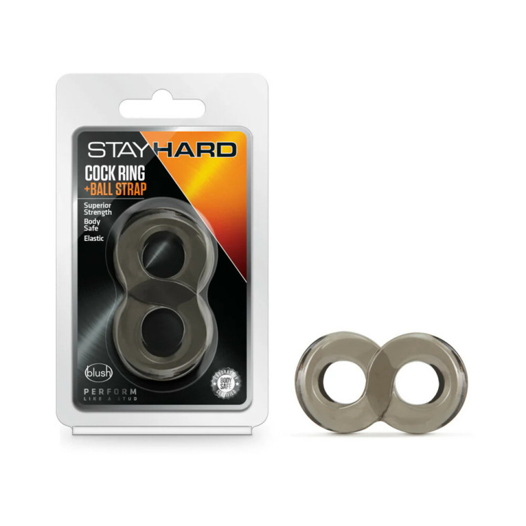 Stay Hard Cock Ring and Ball Strap