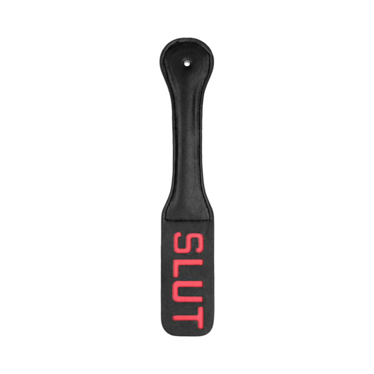 Ouch! Slut Paddle, Black