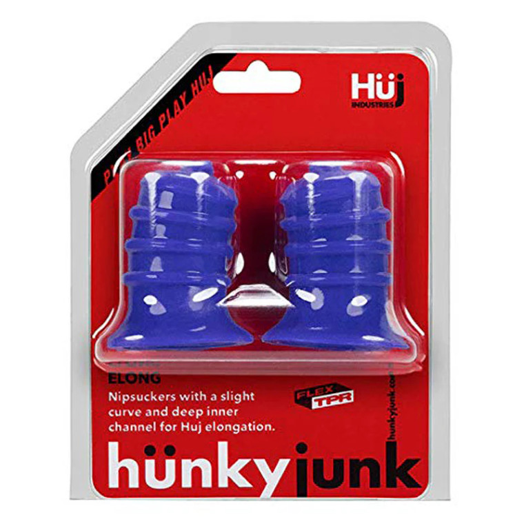 Hunkyjunk ELONG Wide Base Nip Sucker, Black
