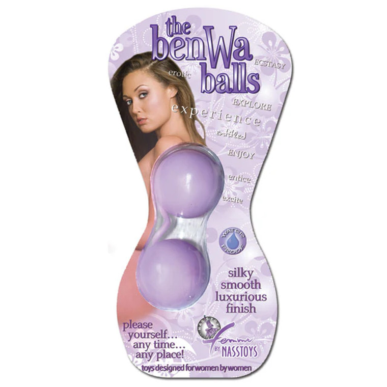Nasstoys Femme The Ben Wa Balls, Lavender Nasstoys Femme The Ben Wa Balls, Lavender