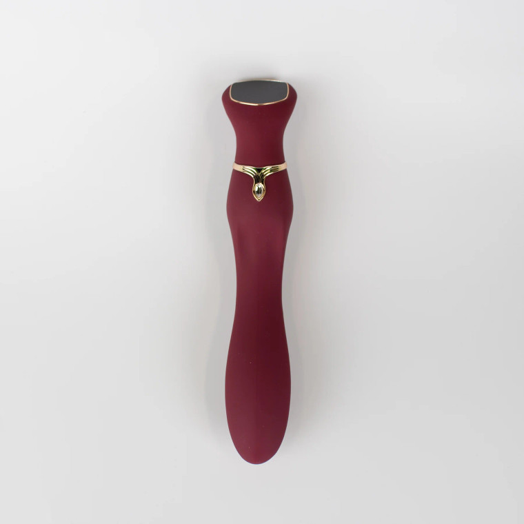 Viotec Chance Touch Screen G-Spot Vibrator, Wine Red