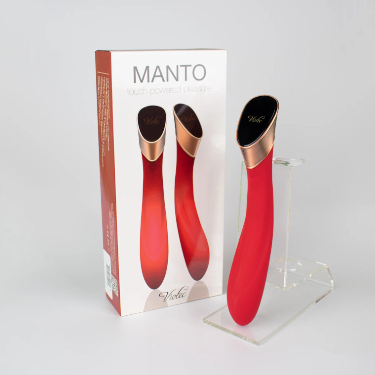 Viotec Manto Touch Panel G-Spot Vibrator, Red