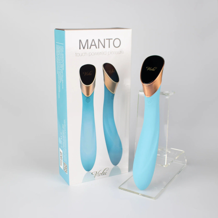 Viotec Manto Touch Panel G-Spot Vibrator, Blue