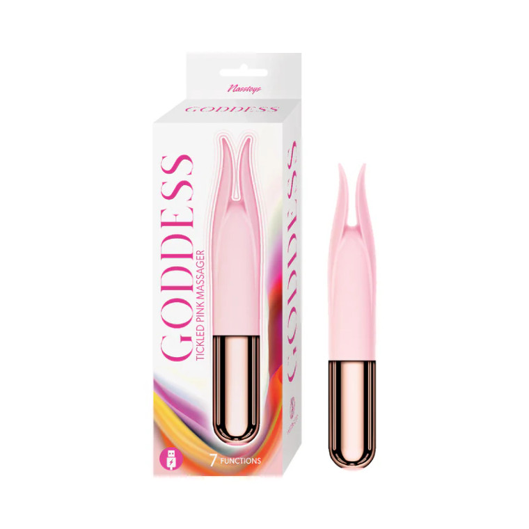 Goddess Tickled Pink Massager, Pink