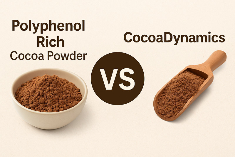 Polyphenol Rich Cocoa vs. CocoaDynamics™: Which One is Right for You?