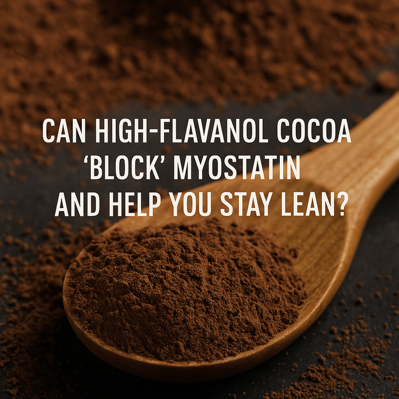 Can Cocoa Help You Build a Leaner Body? The Science Behind Flavanols and Myostatin Blocking