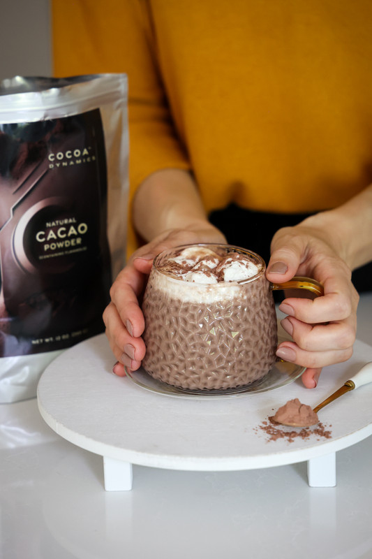 High Flavanols Cocoa Drink Santa Barbara Chocolate