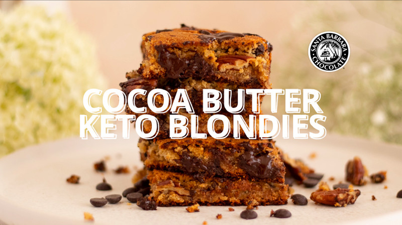 Cocoa Butter Keto Blondies Recipe Cocoa Butter Keto Blondies Recipe