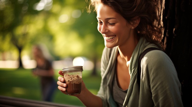 Low-Sugar Chocolate Overnight Oats Recipe
