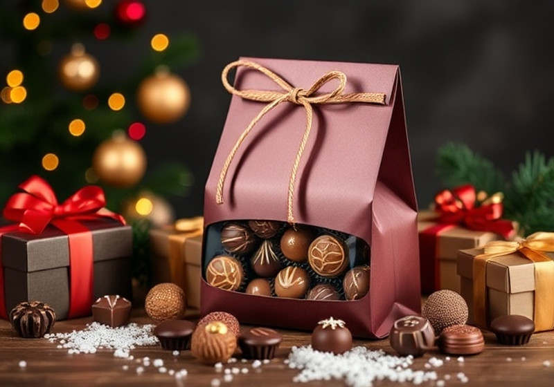 The Perfect Christmas Bag of Chocolates for Gifting