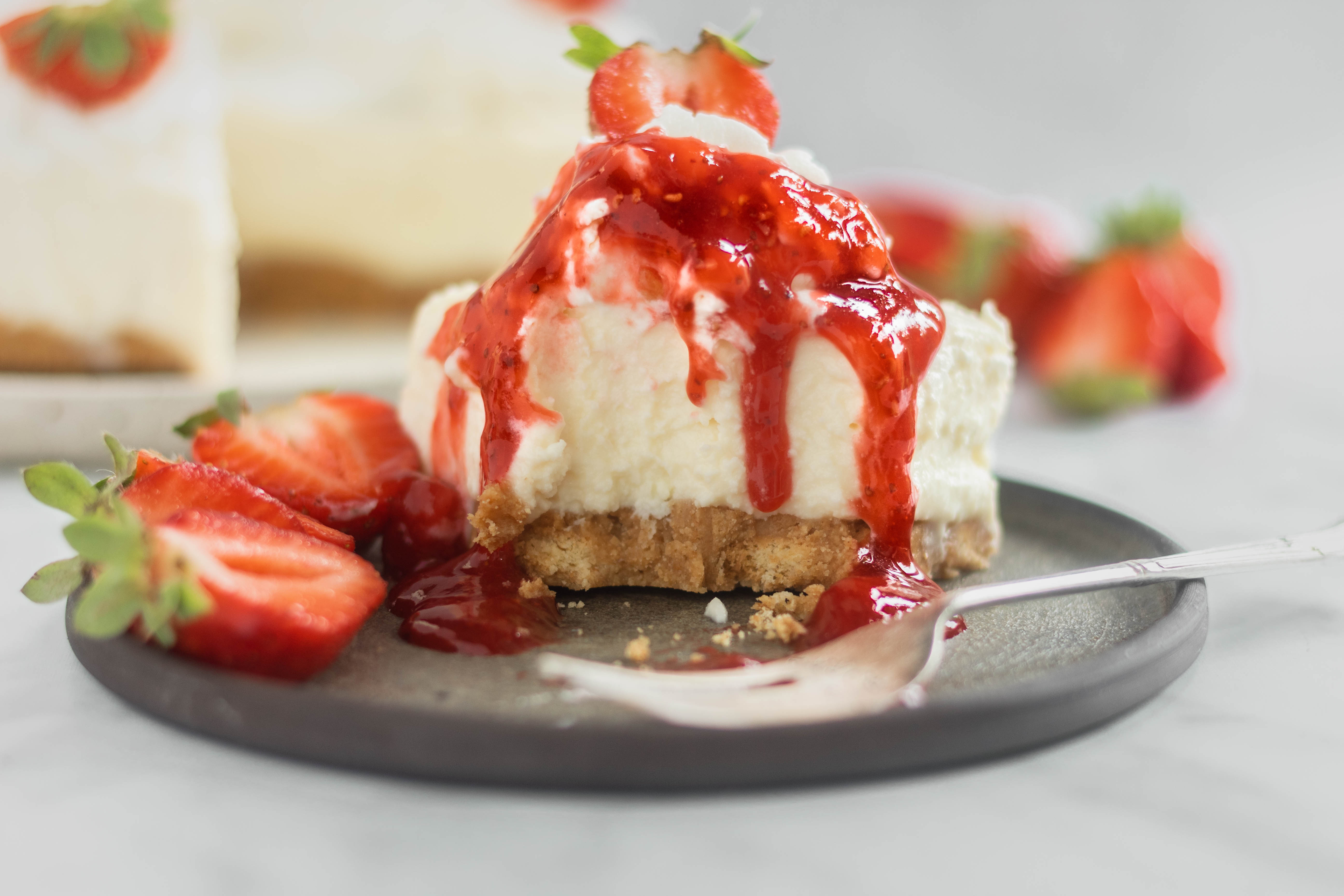 White Chocolate Cheesecake