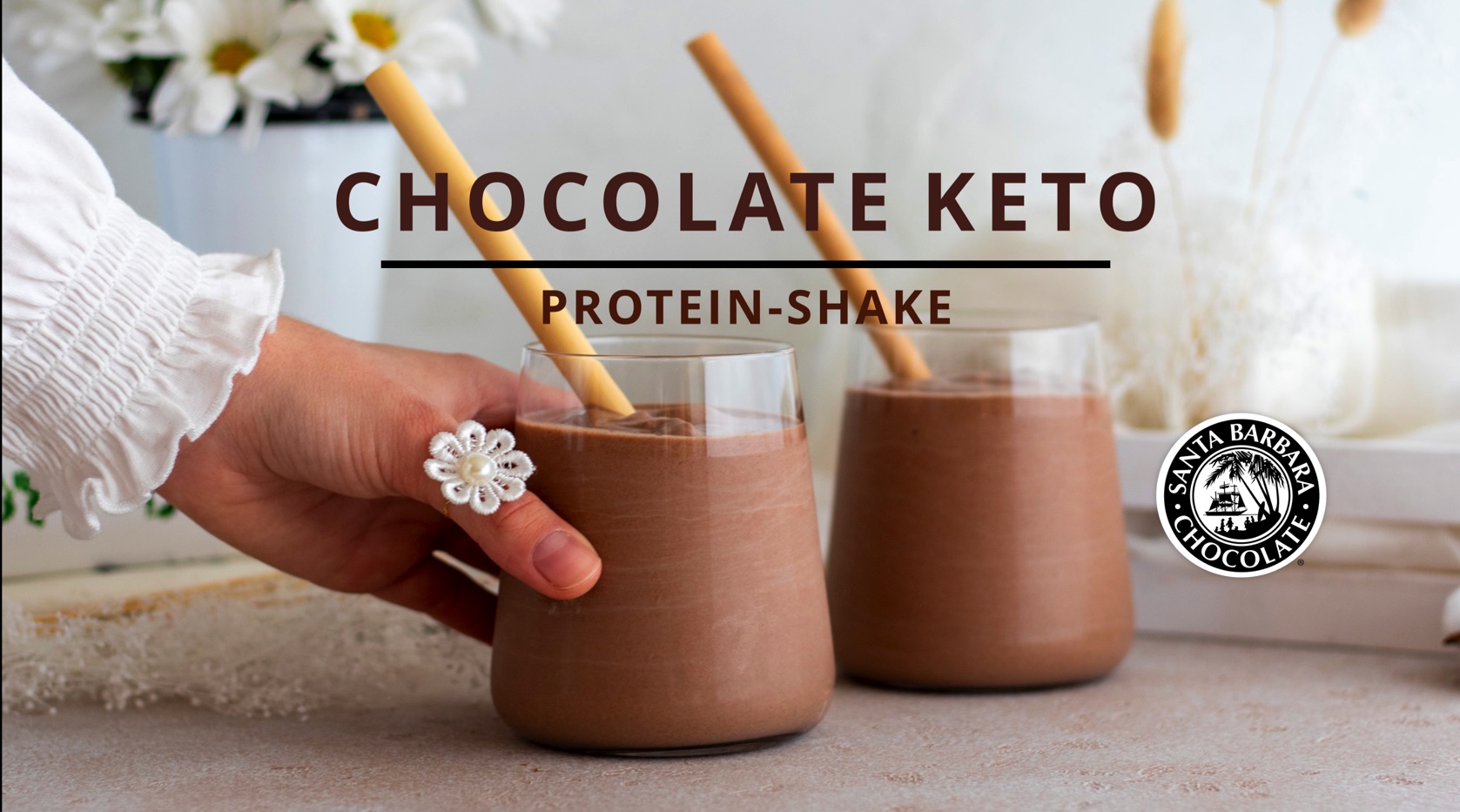 CHOCOLATE KETO PROTEIN SHAKE