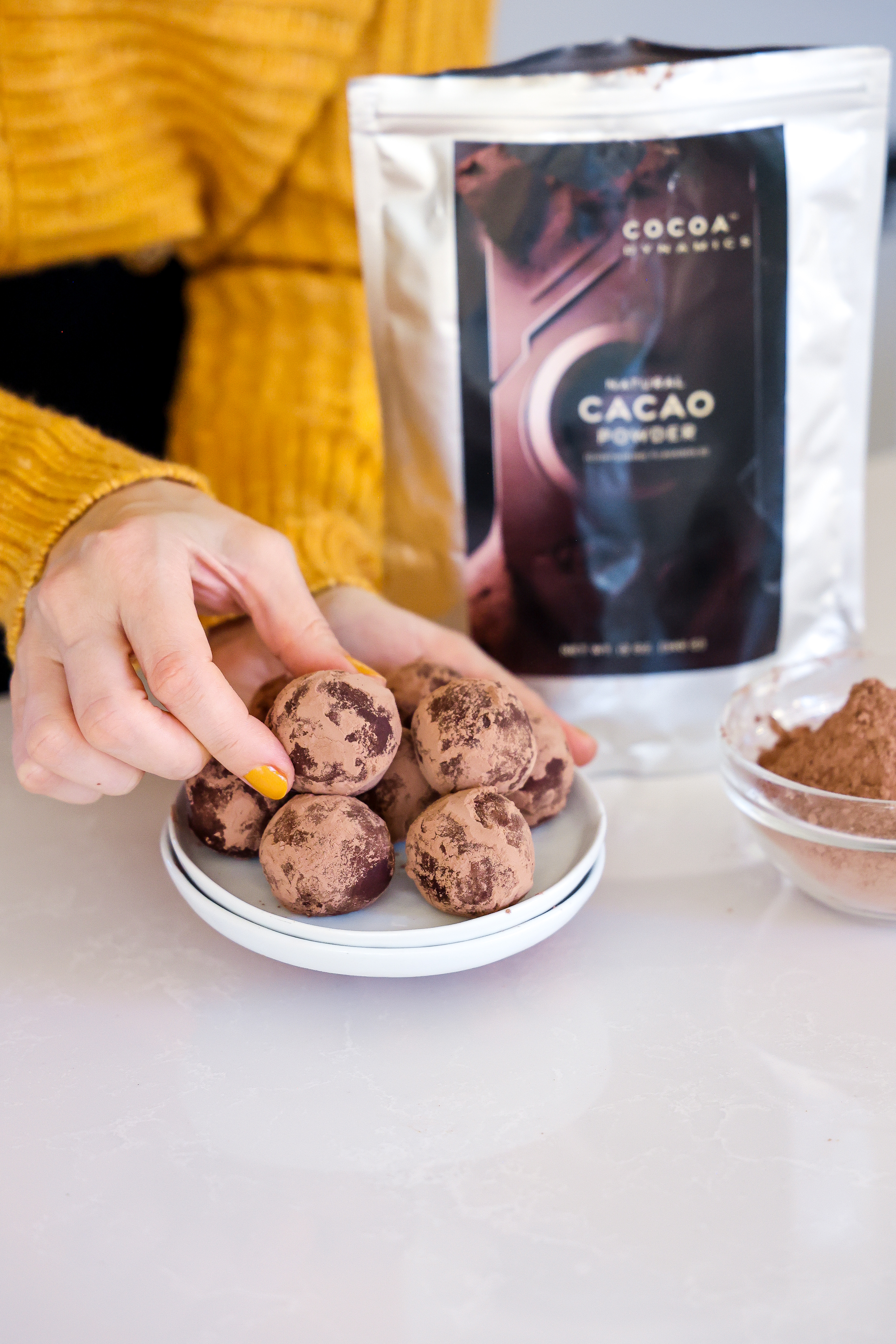 How to Make Chocolate Truffles from Cocoa Powder