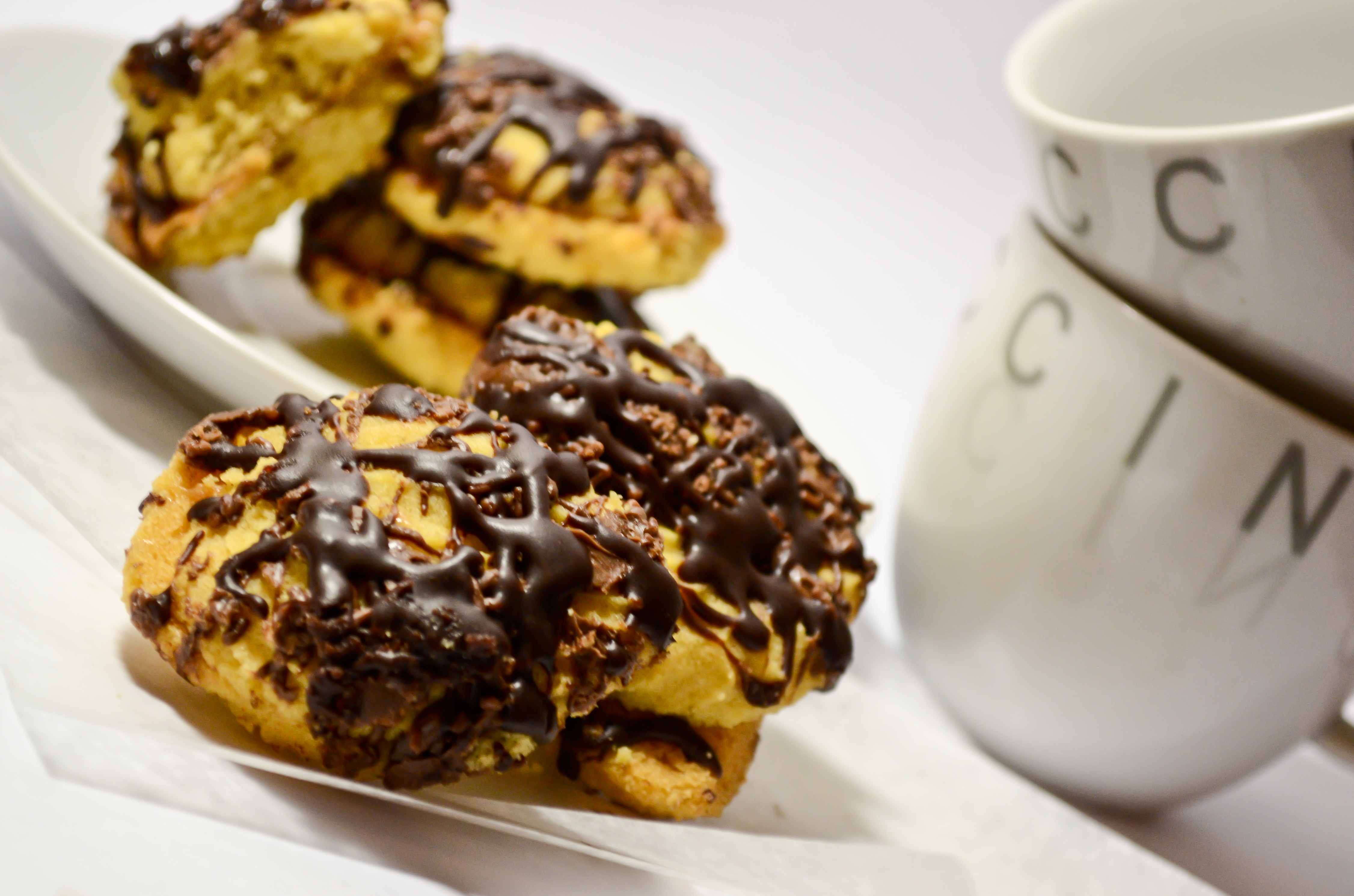 Chocolate Dulce de Leche Cookies