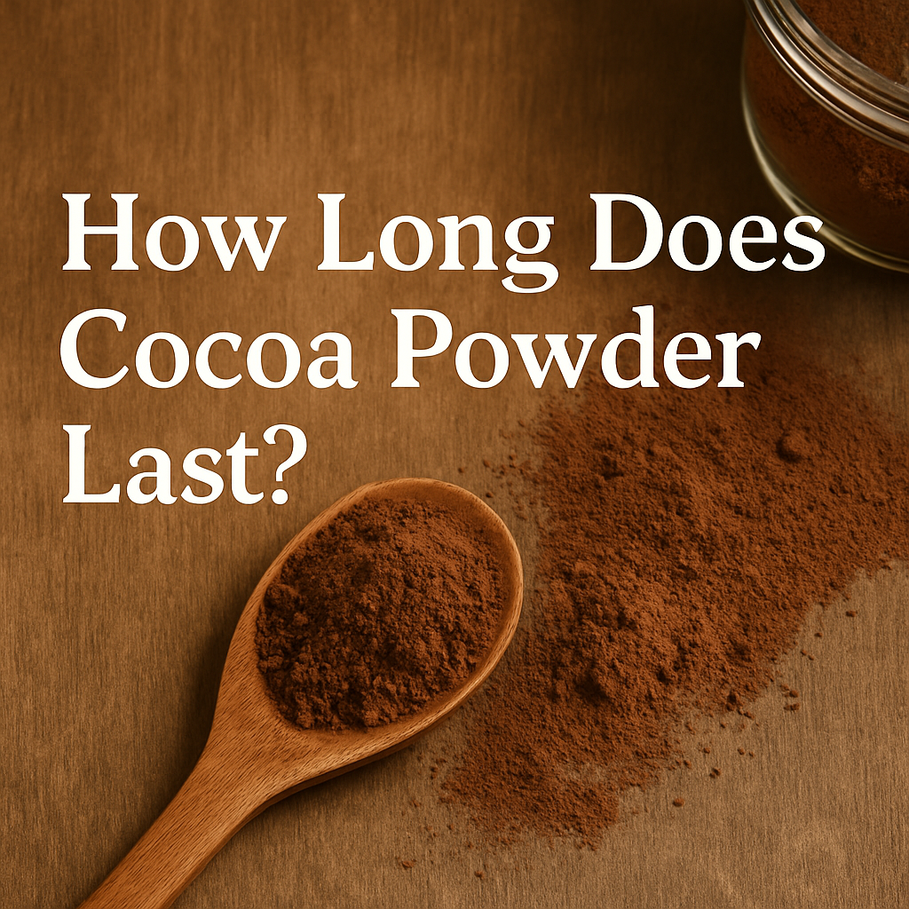 How long does cocoa powder last once opened? (Ultimate Guide)