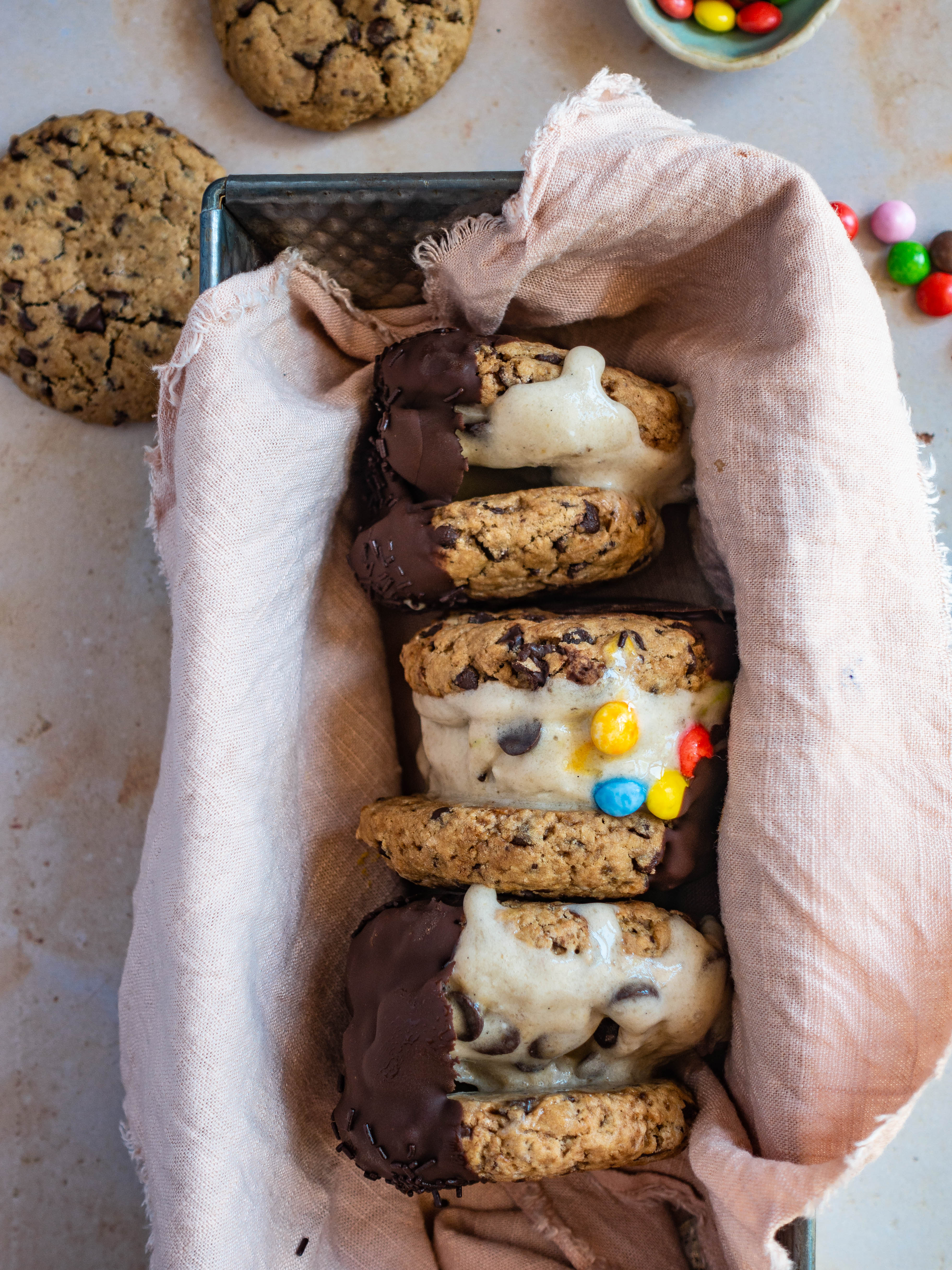 Vegan Ice Cream Sandwiches – Easy and Delicious