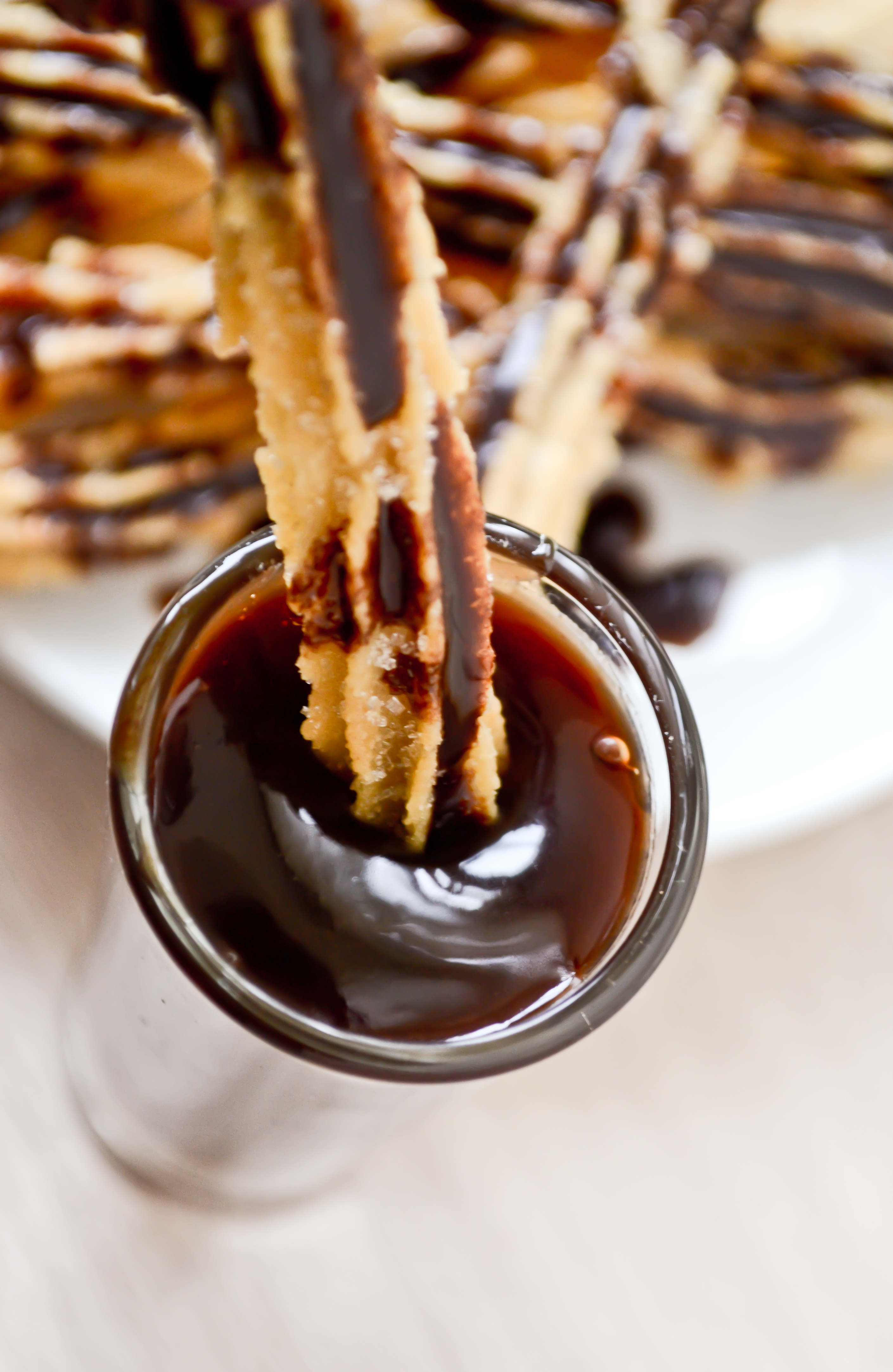 chocolate sauce