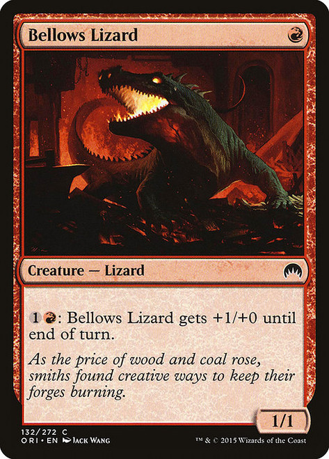 Bellows Lizard (ORI) (Foil) (#132)