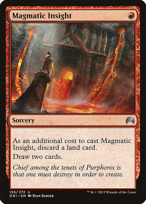Magmatic Insight (ORI) (Foil) (#155)