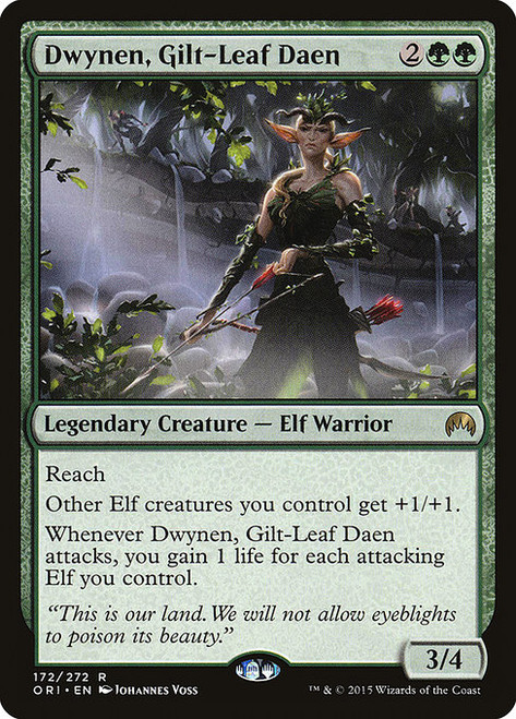 Dwynen, Gilt-Leaf Daen (ORI) (Foil) (#172)