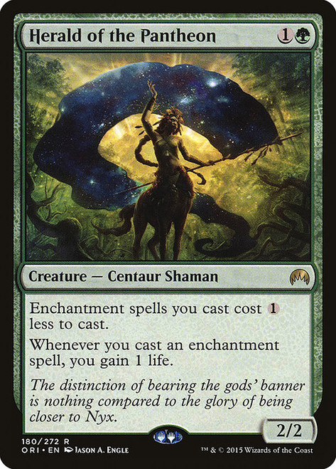 Herald of the Pantheon (ORI) (Foil) (#180)