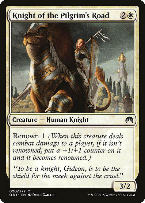Knight of the Pilgrim's Road (ORI) (Foil) (#20)