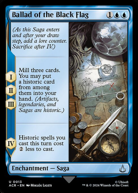 Ballad of the Black Flag (ACR) (Foil) (#13)